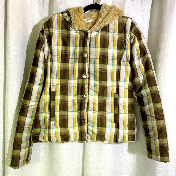 O’Neil 2 in 1 Ski/Snowboard Plaid Jacket & Vest. - Picture 2 of 6